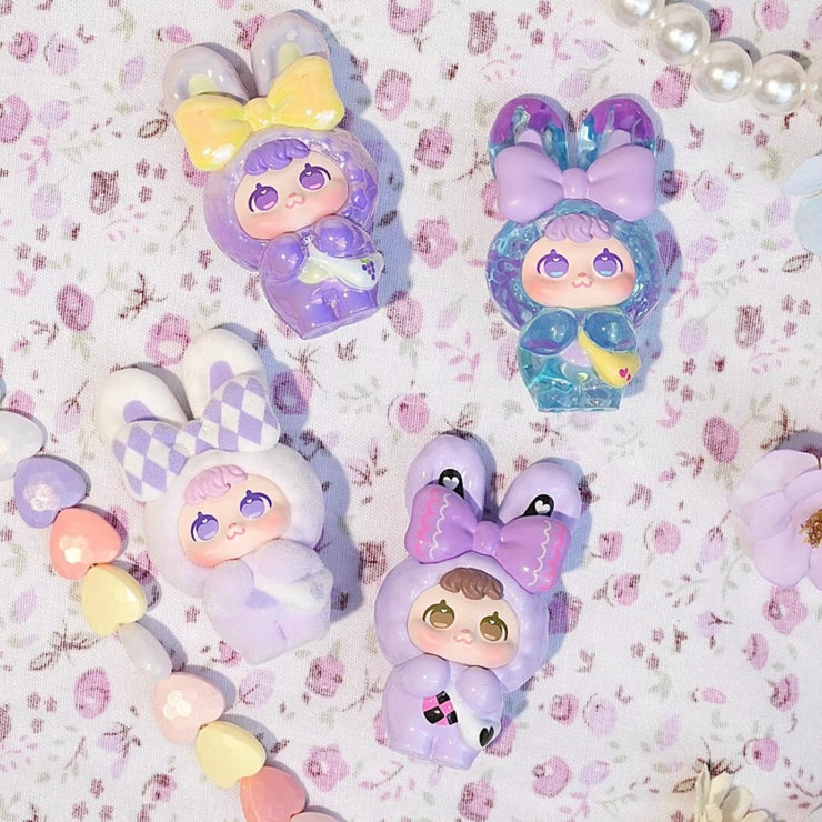 SPBOMI Bean -  Traveling Rabbit Bunny Series Mystery Box Blind Box Toy Figure