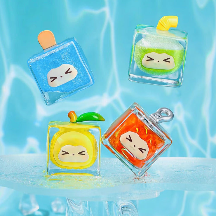 【081】Kiki Bean - Fruit Ice Cube Series Bean Charm Mystery Box Blind Box Toy
