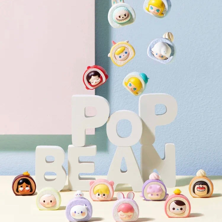 POP BEAN 02 - Cake Roll Series Mini Charm Toy Figure 08/29/2022