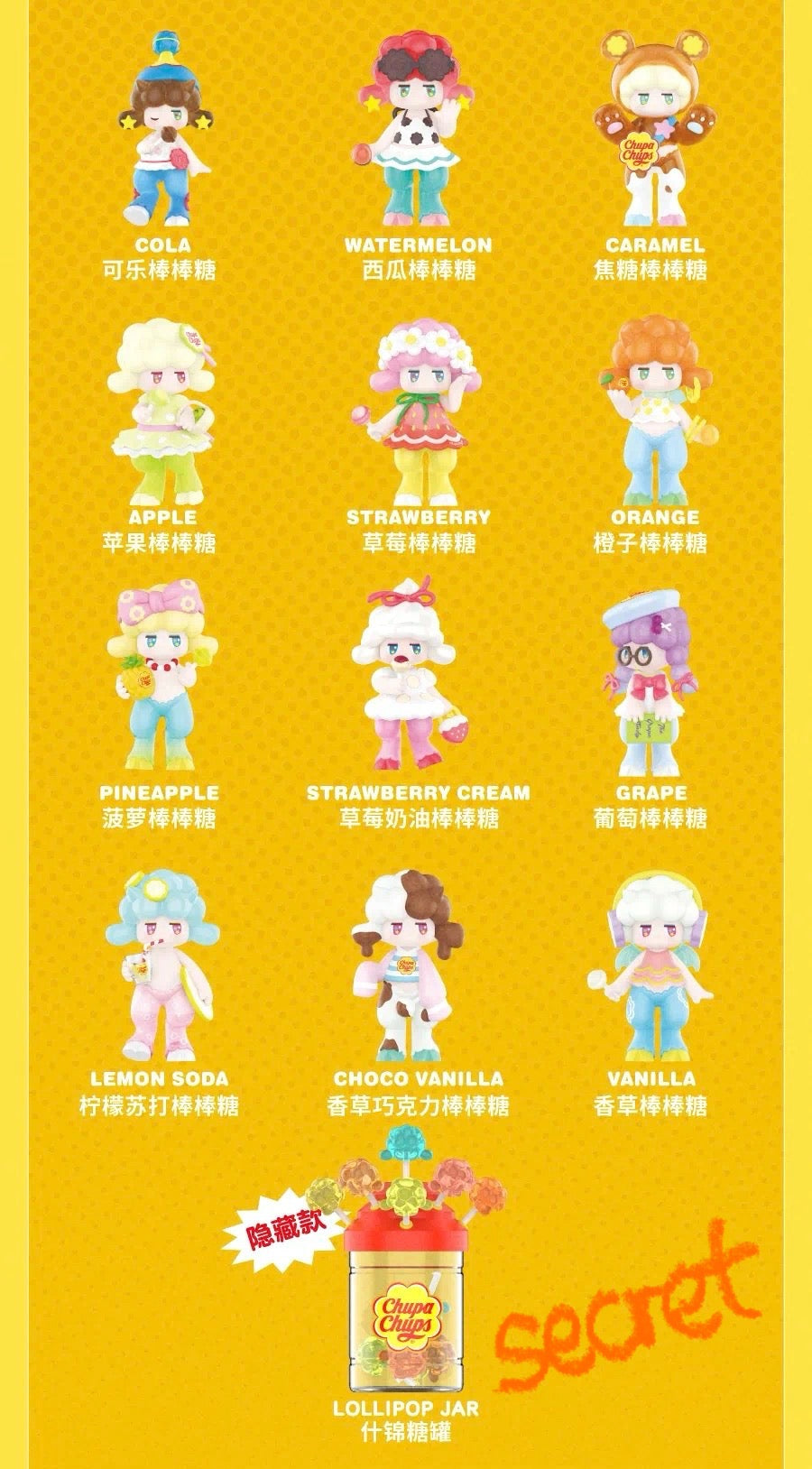 Discontinue】Satyr Rory x Chupa Chups - Candy Party Series Mystery