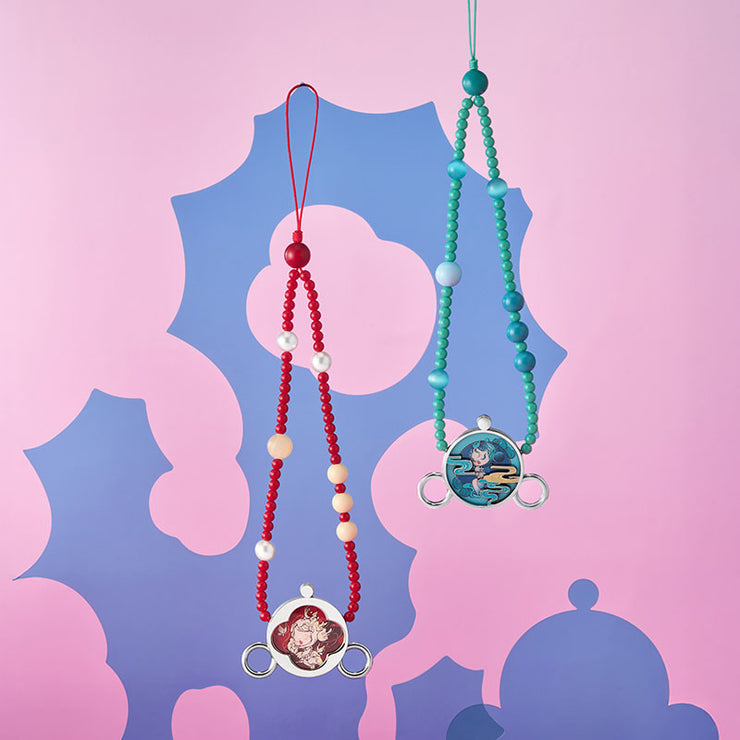 SKULLPANDA Phone Strap - Mirage Series Mystery Box Blind Box Phone Chain Key Ring Bag Ornament