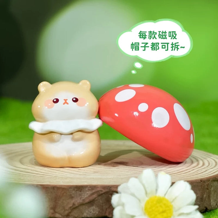 【100】Mushroom Elf Series Bean Charm Mystery Box Blind Box Toy