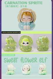 【Promotion】Sweet Flower Elf Bean Charm Mini Blind Box Small Size Toy Figure