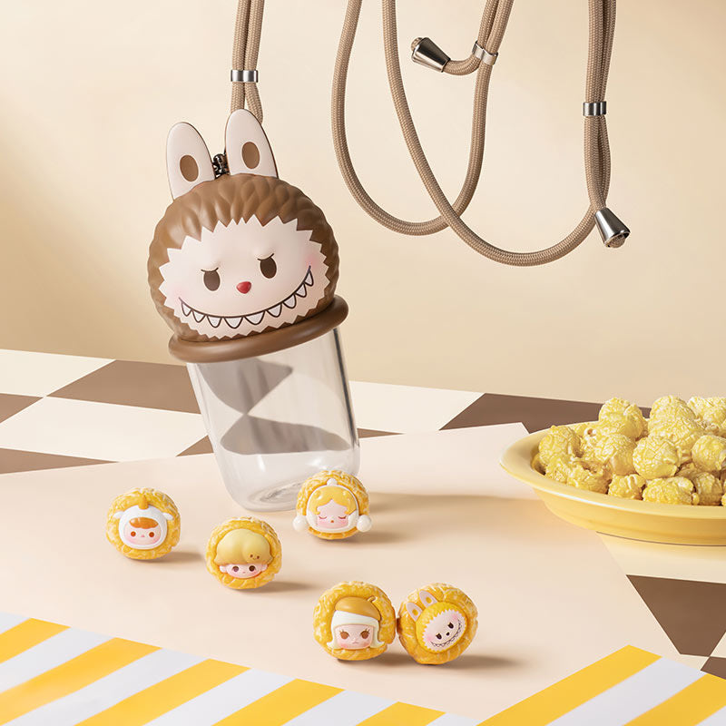 Popland Beijing Limit】Popcorn Bean Set - Skullpanda Labubu Pucky