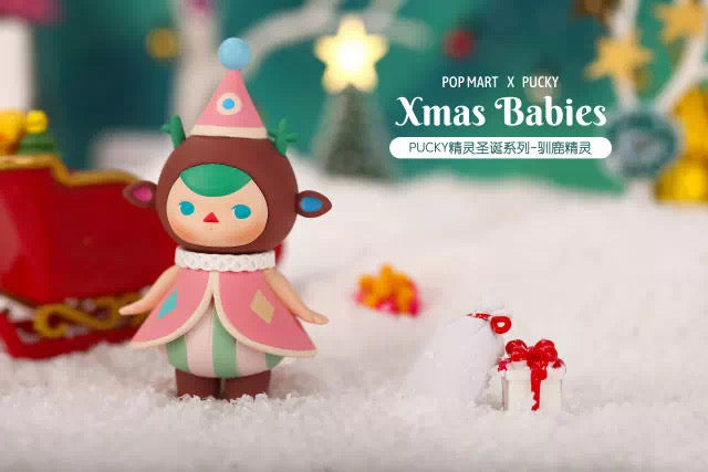 【Christmas, Discontinue】Pucky - Xmas Babies Series Mystery Box Blind Box Toy Figure