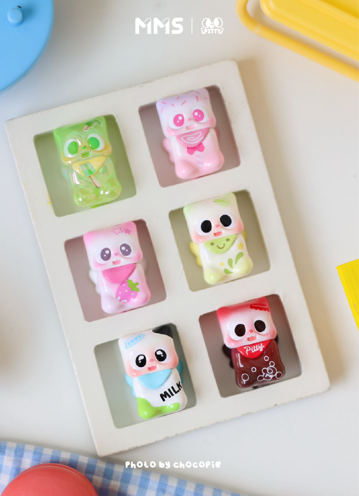 【152】Pitty Bean 5 - Snacky Paws Series Mystery Box Blind Box Mini Toy Figure Charm