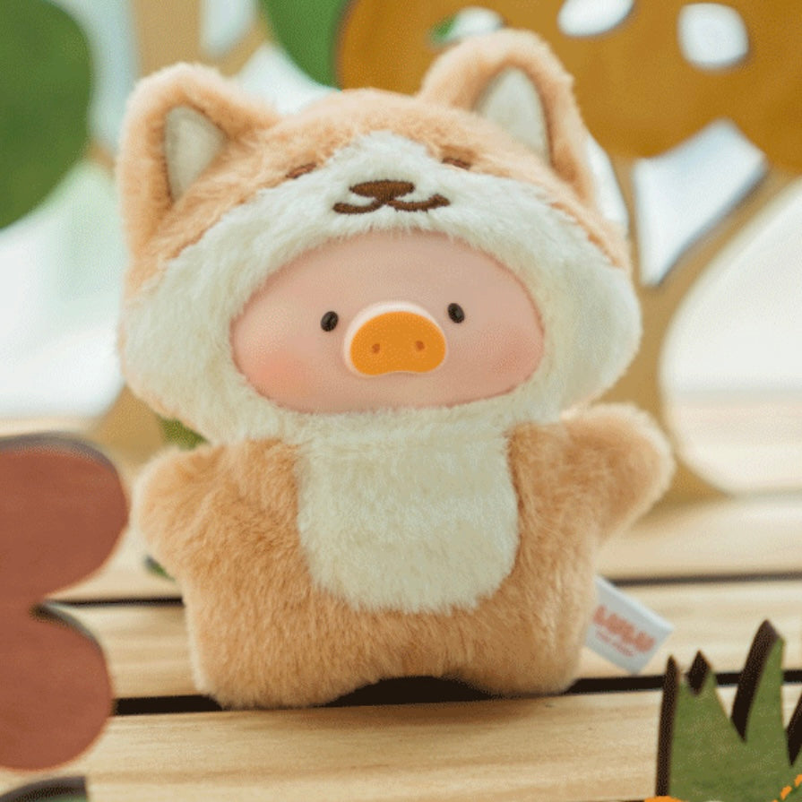 【021】 Lulu the Piggy Plush - Animal Party Puppet Show Series Mystery Box Blind Box Toy Figure
