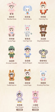 Hacipupu Plush - Snuggle with You Series Mystery Box Blind Box Toy Figure