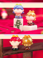 【Sale】Amlls Snake Bean - Baby Snake Series Mystery Box Blind Box Toy Figure