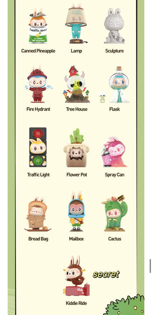Labubu - Almost Hidden Series Mystery Box Blind Box Toy Figure – Tintoyland