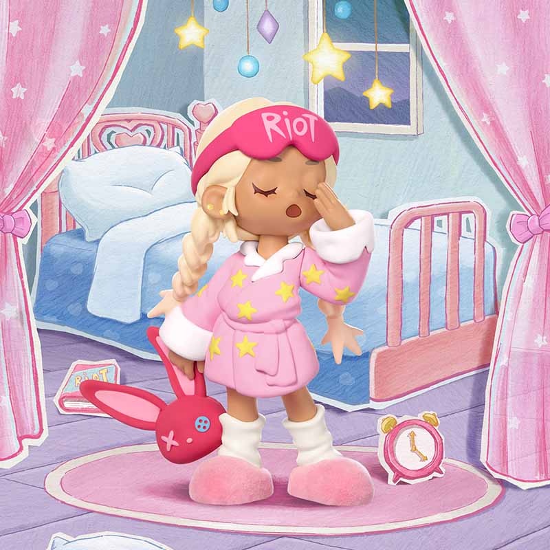 051】Lil Peach Riot - Sleepover Series Mystery Box Blind Box Toy