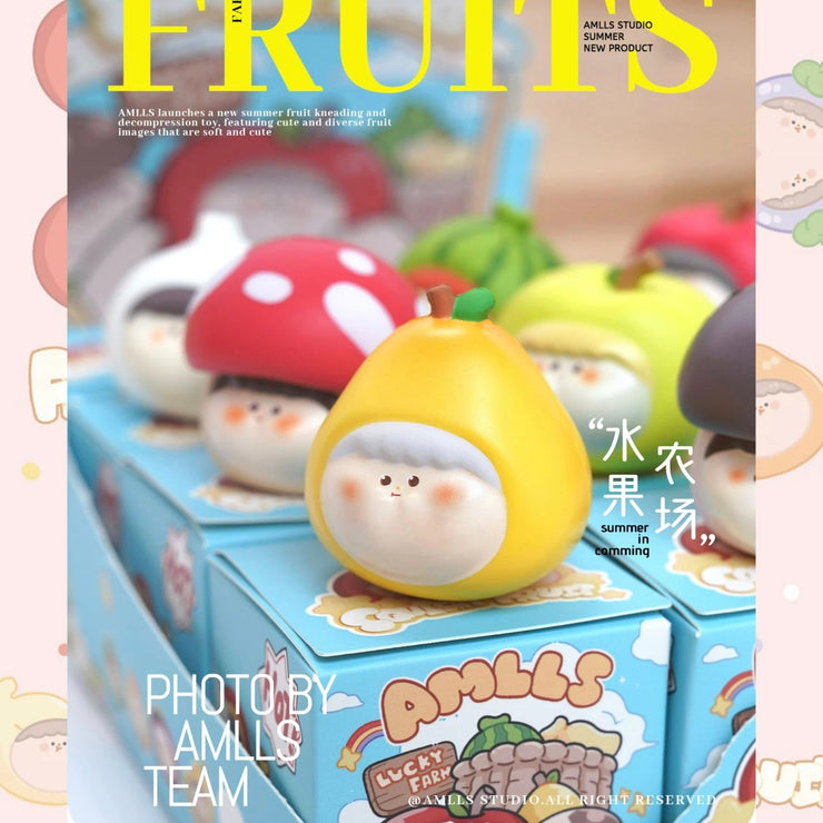 Amlls Stress Ball -Farm Series Mystery Box Blind Box Toy Figure