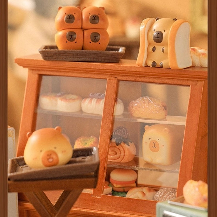 【166】Capybara Bean - Bakery Series 1 Tuntunzai Mystery Box Blind Box Mini Toy Figure Charm