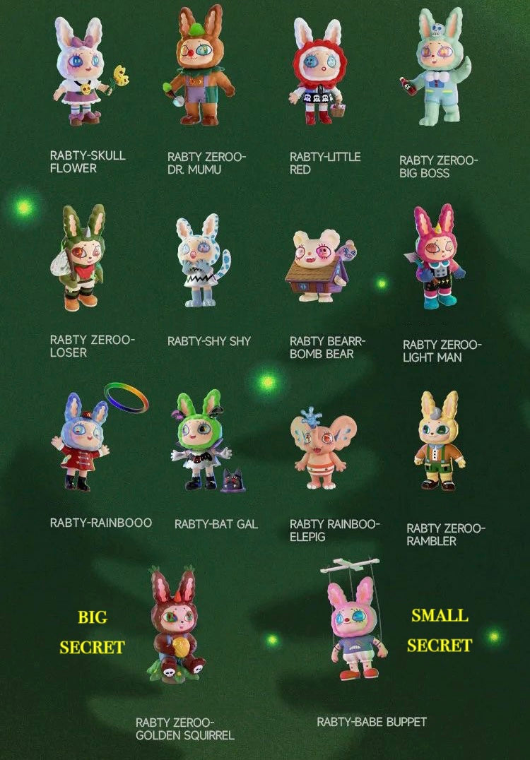 Agan - Dark Forest Fairy Tale Series Mystery Box Blind Box Toy Figure