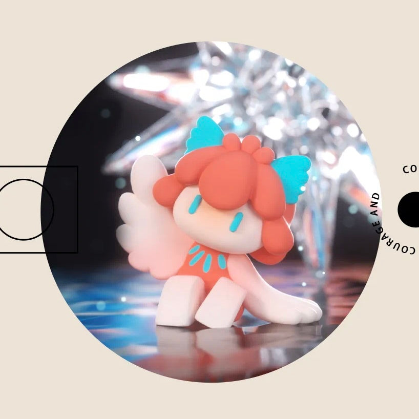 【123】Soly MBTI Bean 3 - Fly to the Universe Series Mystery Box Blind Box Mini Bean Charm