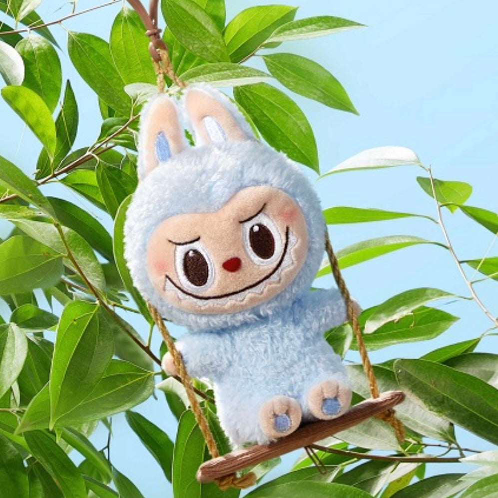 Popland Beijing Limited】Labubu Plush - Timber Workshop Swing
