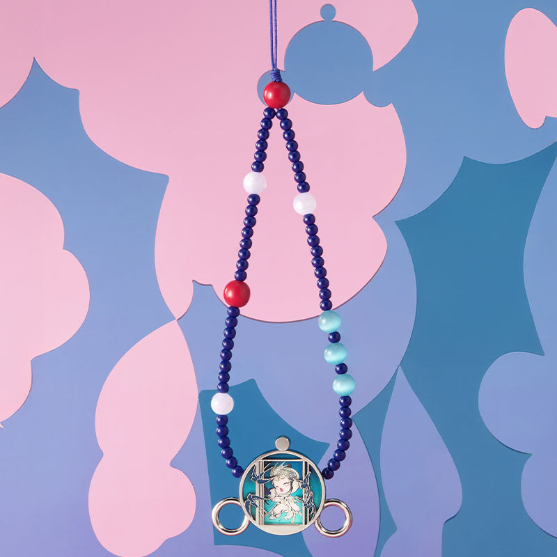 【083】SKULLPANDA Phone Strap - Mirage Series Mystery Box Blind Box Phone Chain Key Ring Bag Ornament