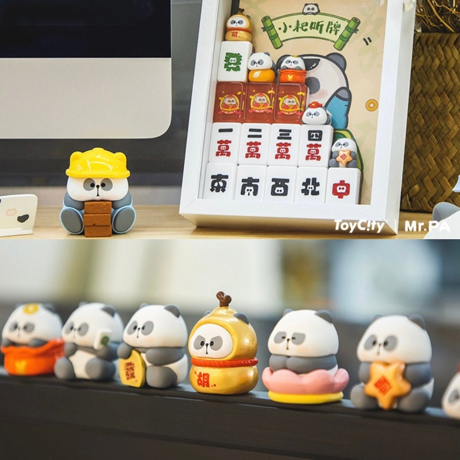 【107】Mr. Pa Bean - Fortune Mahjong Bean Charm Blind Bag Mystery Bag Mini Toy Figure