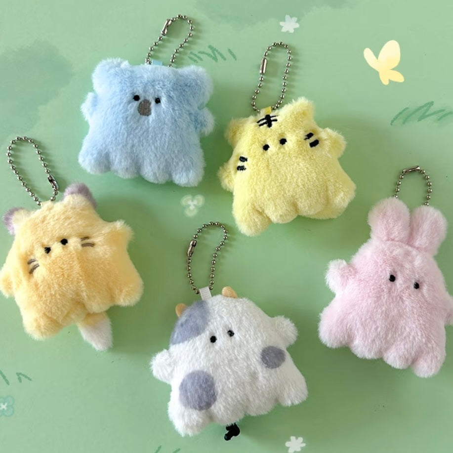 【117】Ghost Family Party Plush Fridge Magnet Mystery Bag Blind Bag