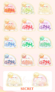 Bubble Egg Bean - Iridescent Party Series Mystery Bag Blind Bag Mini Toy Figure