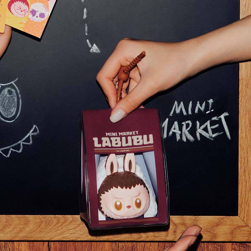 【072】Labubu Stress Ball - Wacky Mart Series Mystery Box Blind Box Pinch Pendant