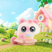 【168】Pink Siamese Cat Series Bean Charm Mystery Box Blind Box Toy