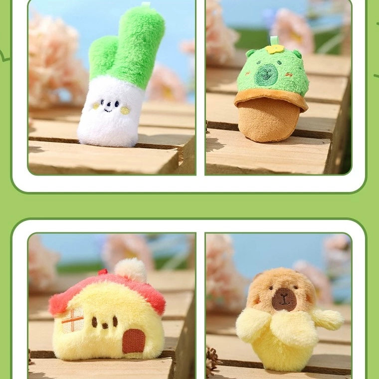 【119】Capybara Plush Fridge Magnet Mystery Bag Blind Bag