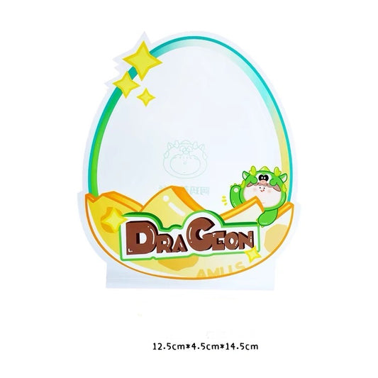 Amlls Box - Dragon Egg Apple Fram Display Storage Bean Box