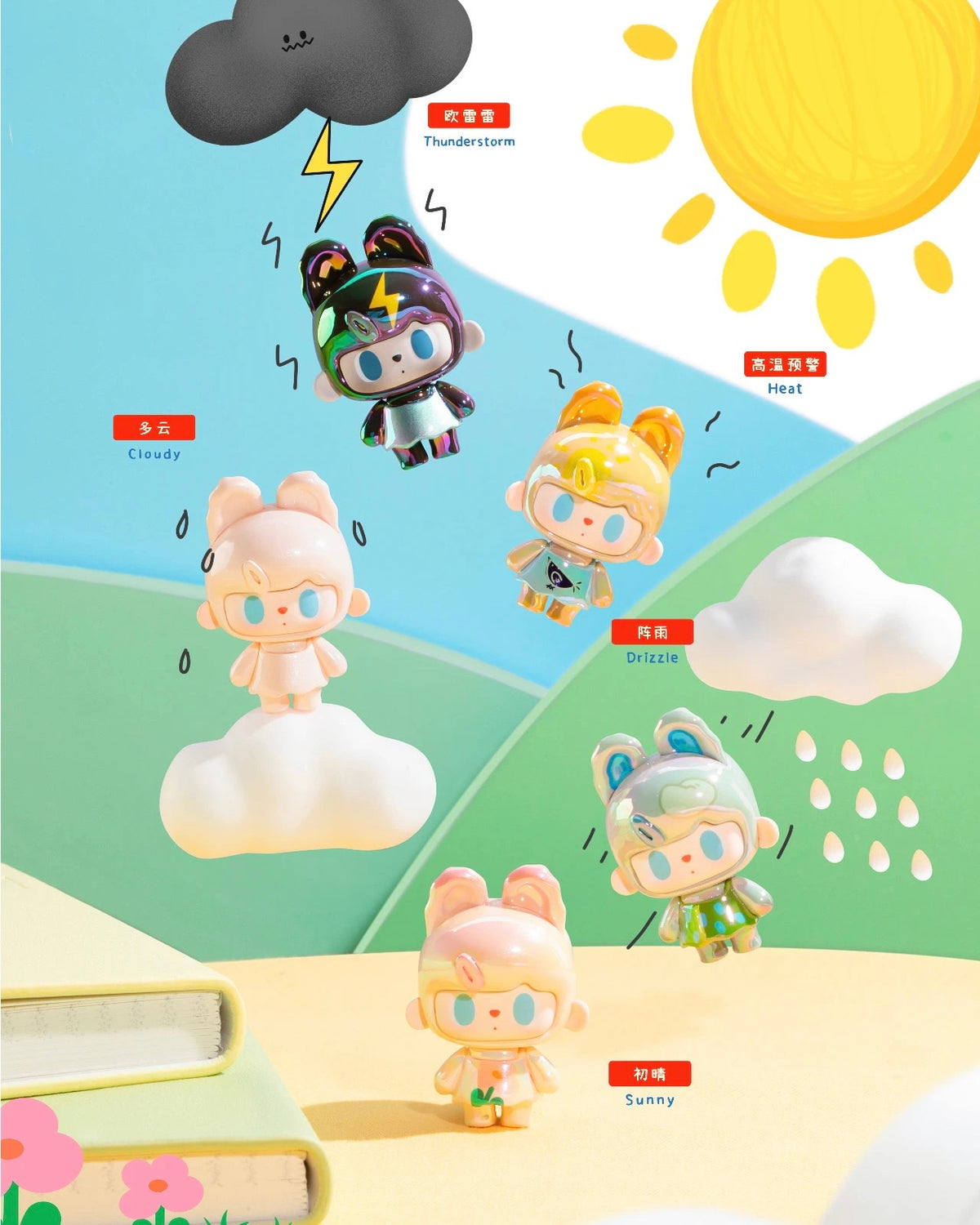 【102】TUTUBEAR Bean 3 - Matisse’s Summer Series Mystery Bag Blind Bag Mini Toy Figure Charm