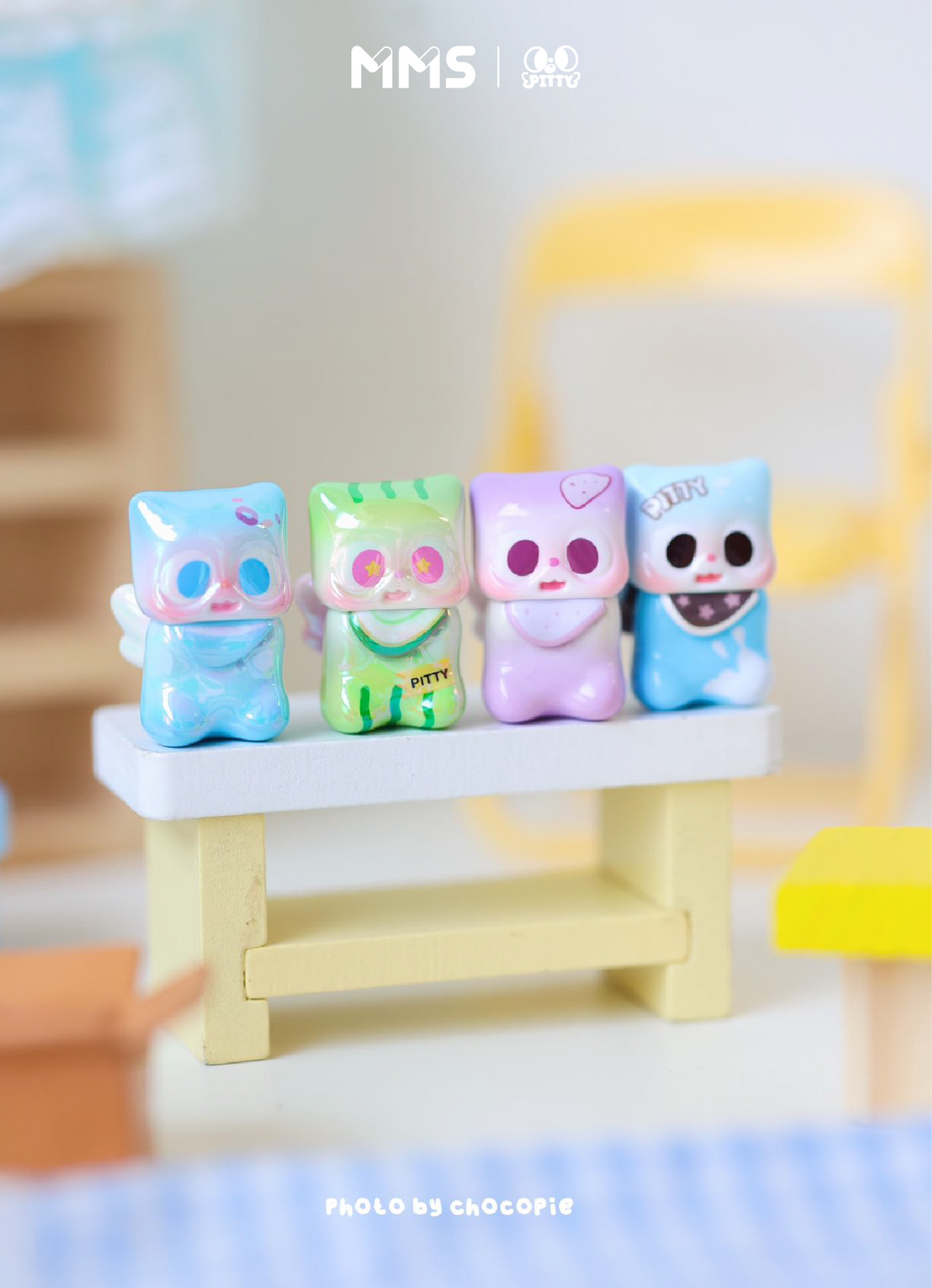 【152】Pitty Bean 5 - Snacky Paws Series Mystery Box Blind Box Mini Toy Figure Charm