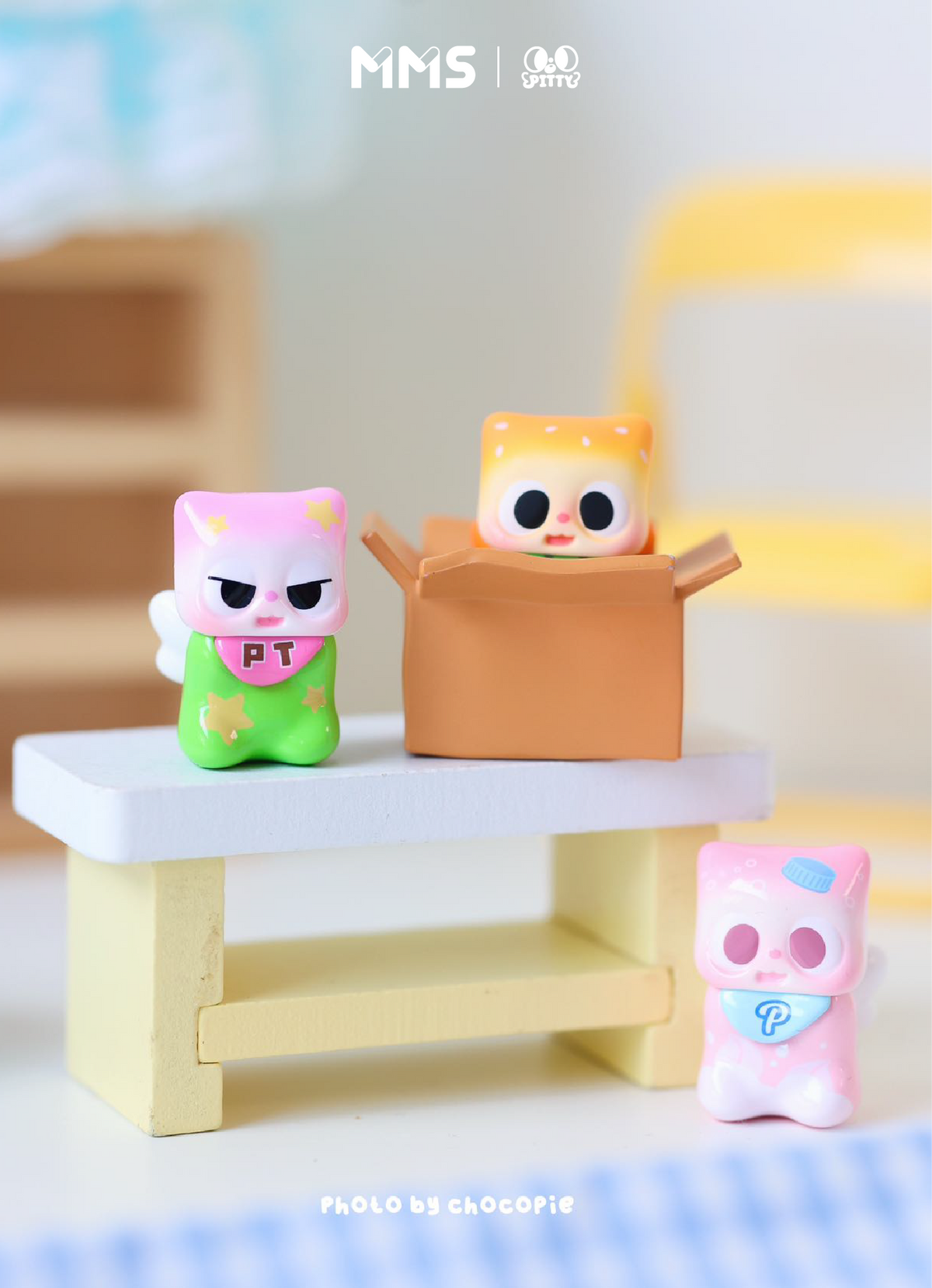 【152】Pitty Bean 5 - Snacky Paws Series Mystery Box Blind Box Mini Toy Figure Charm