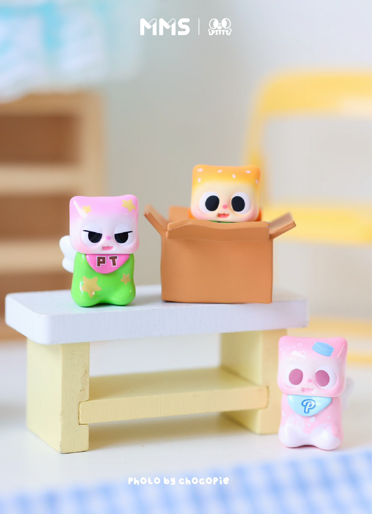 【152】Pitty Bean 5 - Snacky Paws Series Mystery Box Blind Box Mini Toy Figure Charm