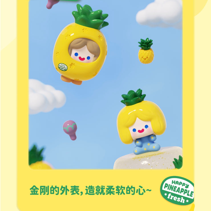 Rico Bean - Fruit Happy Friends with Me Series Bean Charm Mystery Bag Blind Bag Mini Toy Figure