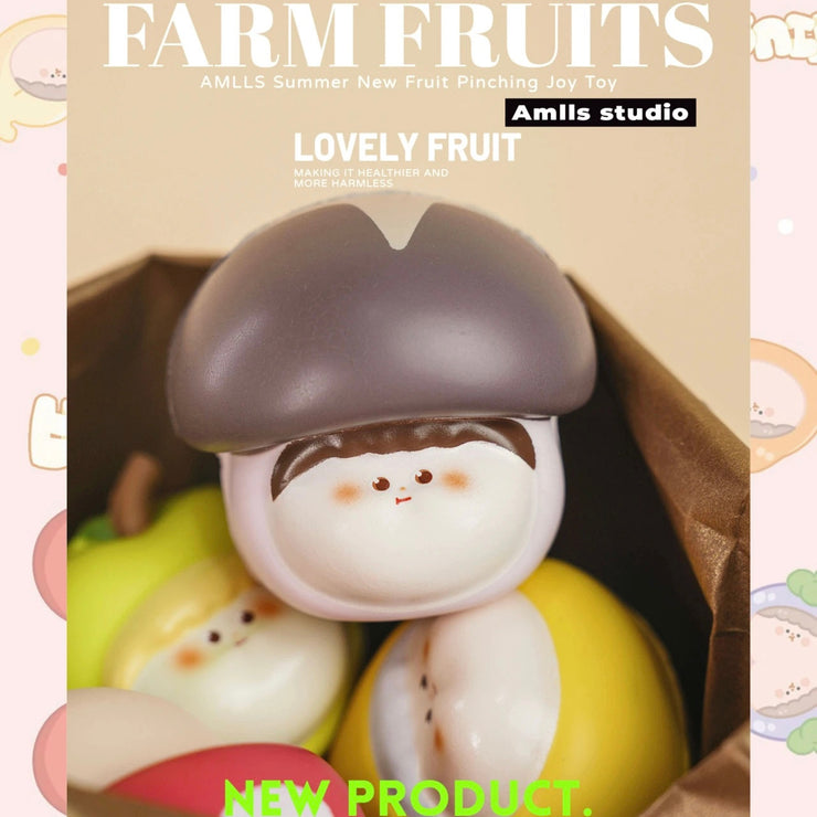 Amlls Stress Ball -Farm Series Mystery Box Blind Box Toy Figure