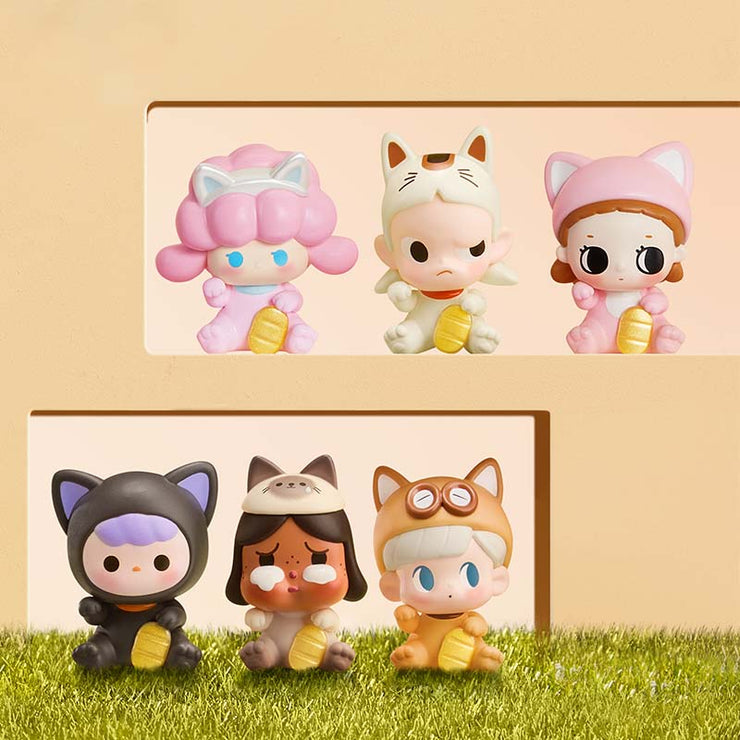 Lucky Fortune Cat Pop Bean Mystery Bag Blind Bag Mini Charm Toy