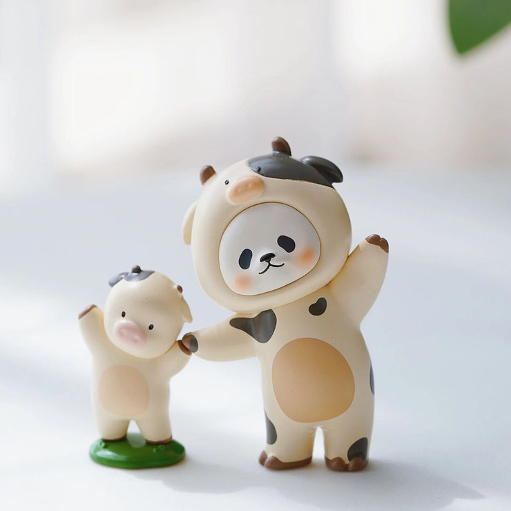 【158】Panpan Panda - Dairy Farm Series Mystery Box Blind Box Toy Figure