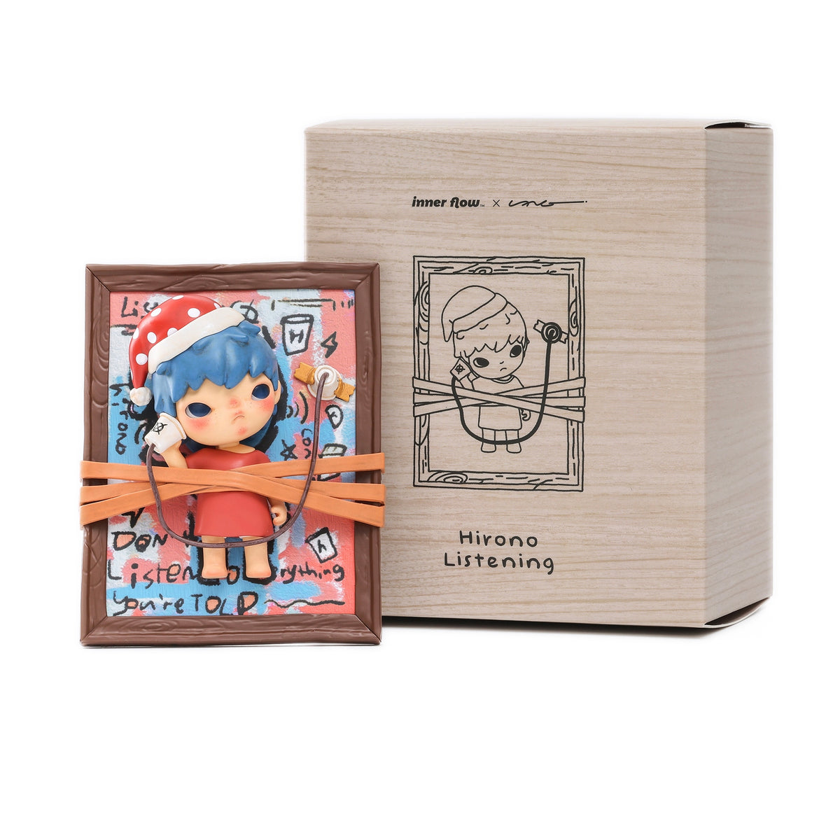 【Limited】Hirono - Listening Saying Seeing Series Figure Clear Choice Confirmed Toy Figure
