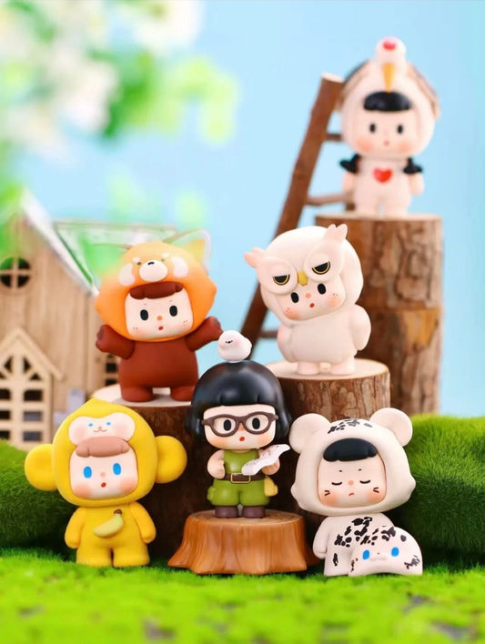 【170】Buer Bean - Rare Animal Series Bean Charm Mystery Box Blind Box Toy