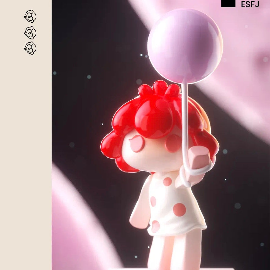 【123】Soly MBTI Bean 3 - Fly to the Universe Series Mystery Box Blind Box Mini Bean Charm