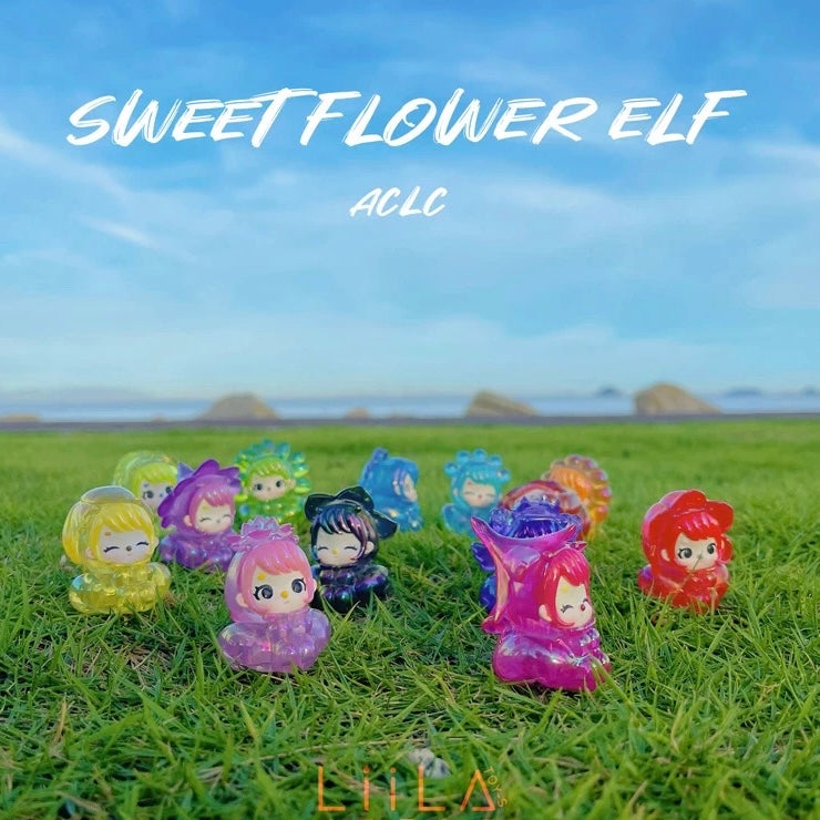 【Promotion】Sweet Flower Elf Bean Charm Mini Blind Box Small Size Toy Figure