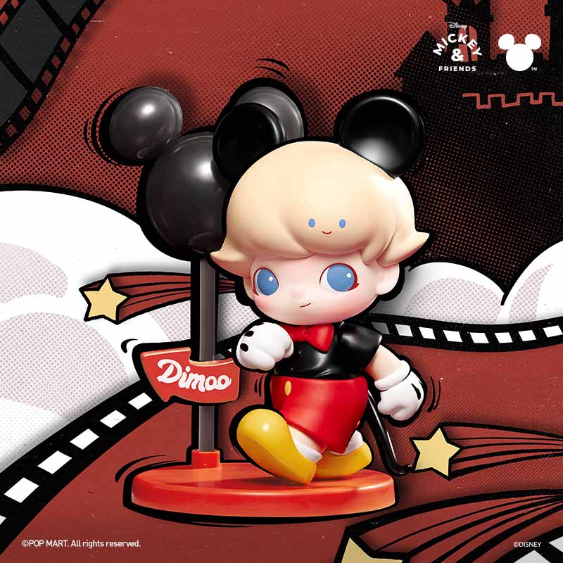 【052】Dimoo World x Disney Series Mystery Box Blind Box Toy Figure