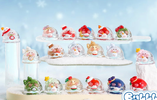 【114】Bubble Egg Bean - Winter Present Series Mystery Bag Blind Bag Mini Toy Figure