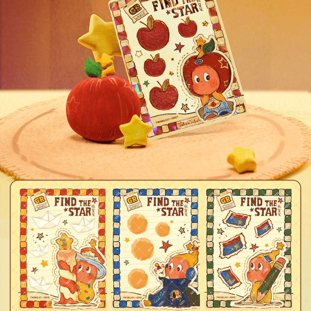 【185】Meet Twinkle Twinkle Trading Card Mystery Bag Blind Bag Popcard