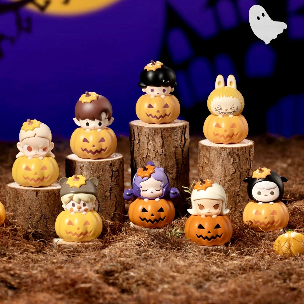POP BEAN 11 - Halloween Pumpkin Series Mini Charm Toy Figure 10/20/2023