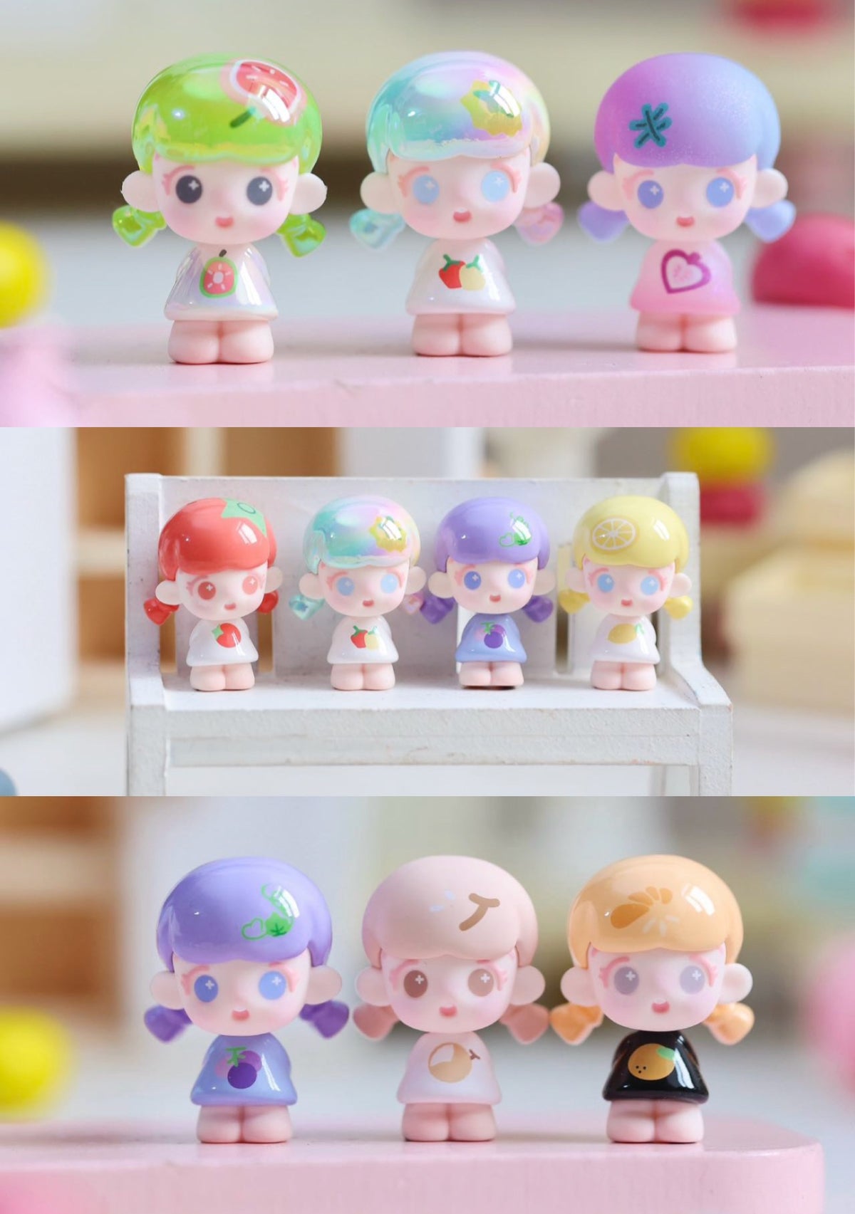 【182】Daodao Bean - Fruity Fancies Series Mystery Bag Blind Bag Mini Toy Figure