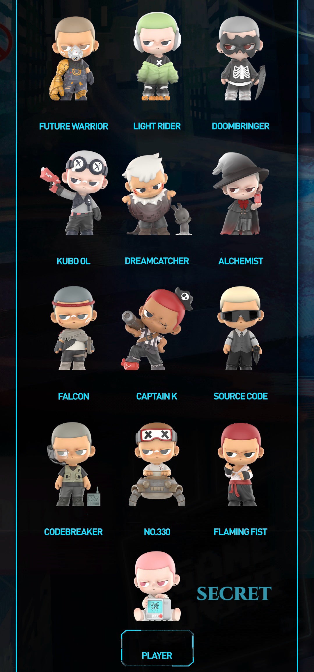 【Promotion】Kubo - Select Your Character Series Mystery Box Blind Box Toy Figure