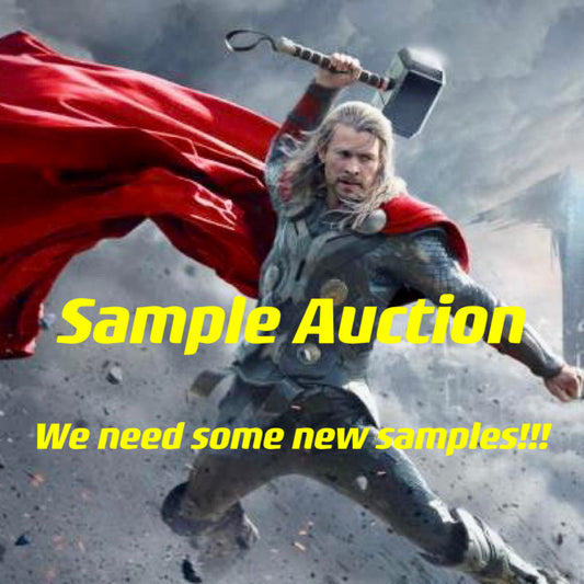 Toy Sample Sale - Confirm with Tintin before ordering this link Auction