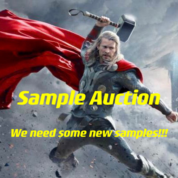 Toy Sample Sale - Confirm with Tintin before ordering this link Auction