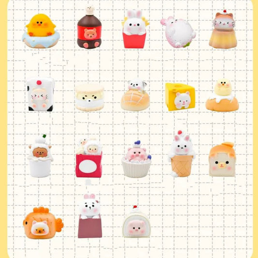 【095】 Meal of the Day 1 - Bean Charms Mystery Box Blind Box Toy