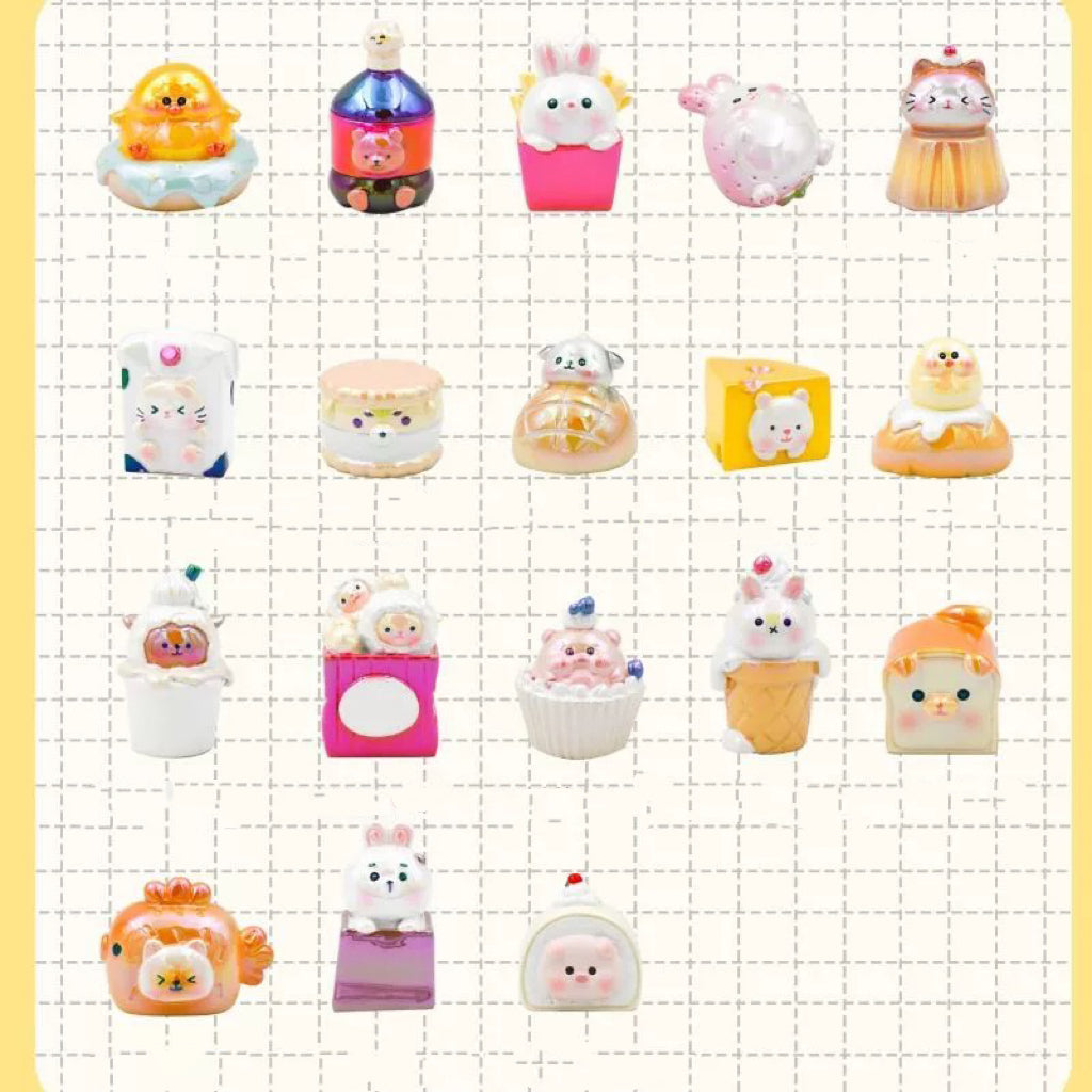 【095】 Meal of the Day 1 - Bean Charms Mystery Box Blind Box Toy